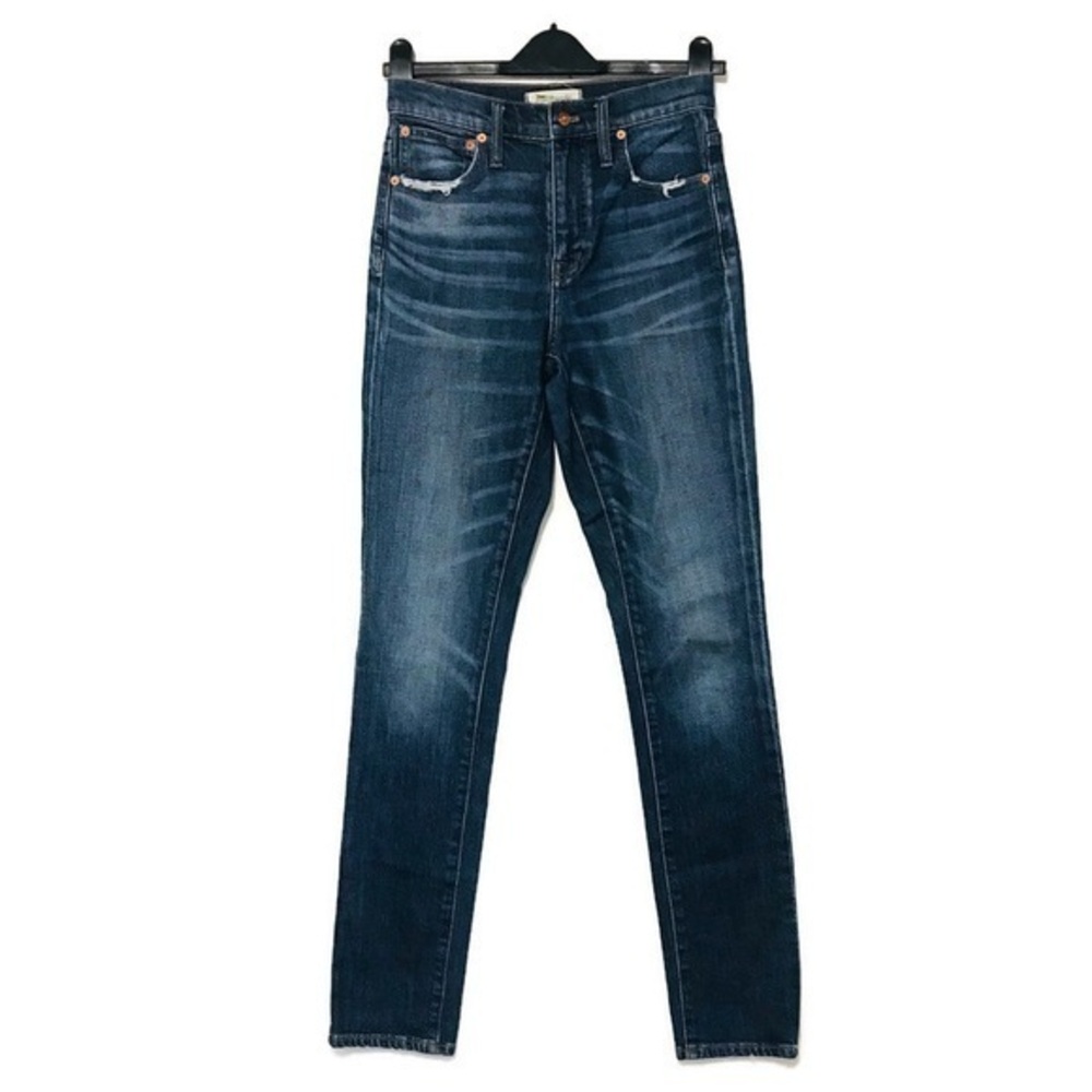 Madewell The High Rise Slim boy Jean Distressed Boyfriend Jeans Women’s Size 23